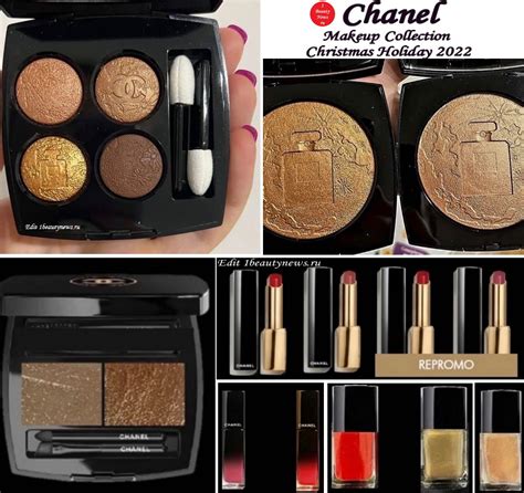 make up chanel natale 2022|Chanel makeup collection.